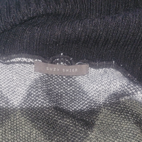 Suzy Shier Multi Colored Long Cardigan with Belt S - Picture 7 of 7